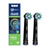 یدک مسواک برقی اورال بی مدل کراس اکشن نسخه مشکی اصل آلمان بسته 2 عددی - Oral B cross action black edition Heads brush pack of 2