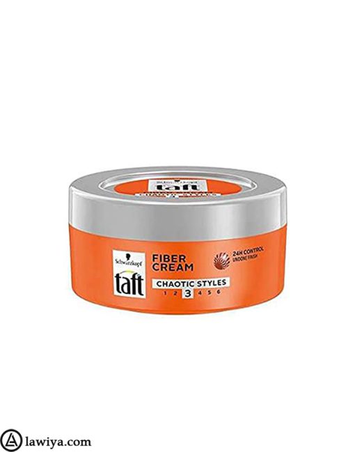 کرم حالت دهنده مو فیبر تافت مدل Chaos Styler اصل المان - Taft Fiber Cream Chaos Styler