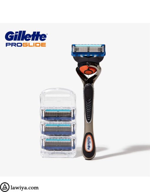 تیغ یدک ژیلت مدل فیوژن 5 پروگلاید اصل آلمان Gillette Fusion 5 ProGlide blade3