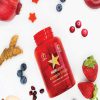 پاستیل تقویت مو هیرتامین گامی استار اصل امریکا - Hairtamin Gummy Stars Vitamins