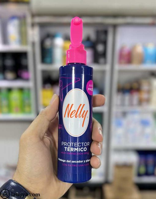 اسپری محافظت حرارتی و ضد وز نلی اصل اسپانیا - NELLY Hair Spray heat Protector Térmico 200ml