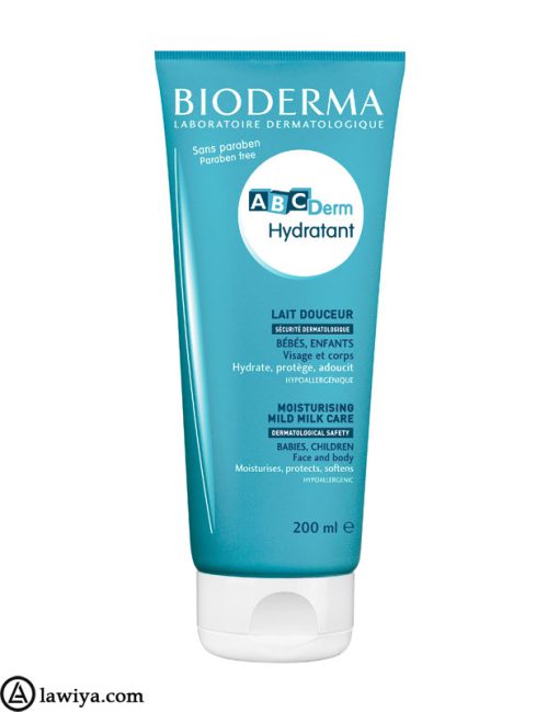 کرم آبرسان و مرطوب کننده کودک بایودرما اصل فرانسه - bioderma laboratoire dermatologique abcderm hydratant