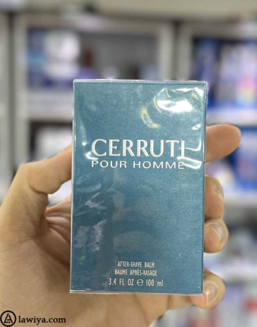 افترشیو سروتی پور هوم اصل فرانسه - cerruti pour homme after shave balm