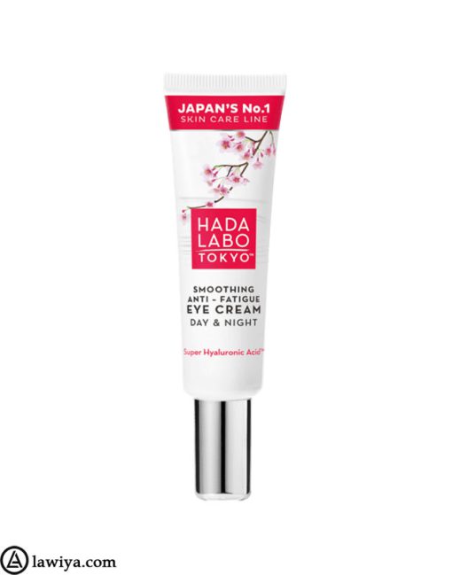 کرم دور چشم هادا لابو توکیو اصل آمریکا ضد چروک و خستگی 15 میل - Hada Labo Tokyo Smoothing Anti - Fatigue Eye Cream Day and Night