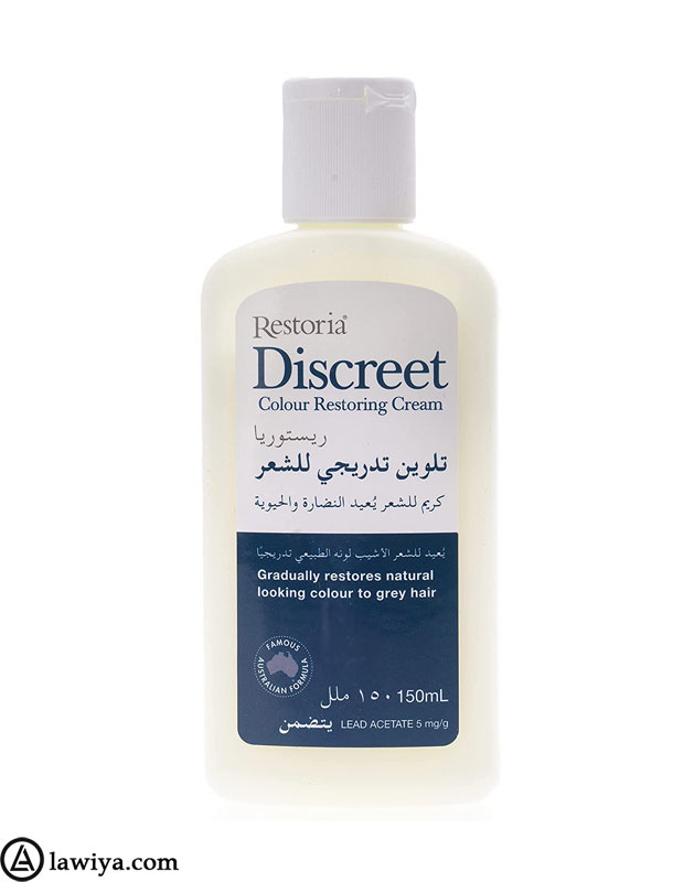 کرم دیسکریت رستوریا اصل -استرالیا 150 میل - Restoria Discreet Colour Restoring Cream