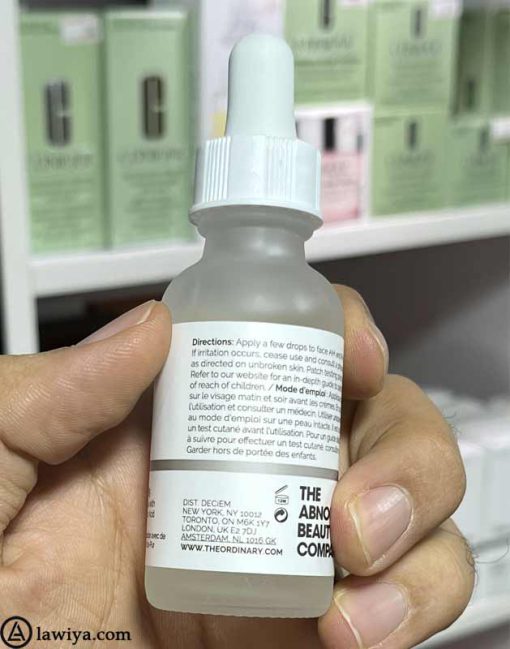 سرم آبرسان هیالورونیک اسید اوردینری اصل کانادا 30 میل - The Ordinary Hyaluronic Acid 2% + B5