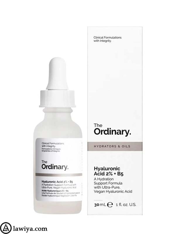 سرم آبرسان هیالورونیک اسید اوردینری اصل کانادا 30 میل - The Ordinary Hyaluronic Acid 2% + B5