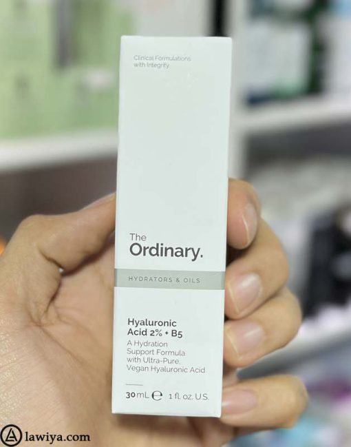 سرم آبرسان هیالورونیک اسید اوردینری اصل کانادا 30 میل - The Ordinary Hyaluronic Acid 2% + B5