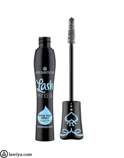 ریمل ضدآب حجم دهنده لش پرینسس اسنس مدل فالس لش افکت اصل آلمان - essence lash princess false lash effect waterproof mascara