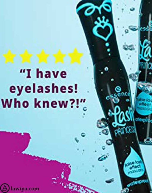 ریمل ضدآب حجم دهنده لش پرینسس اسنس مدل فالس لش افکت اصل آلمان - essence lash princess false lash effect waterproof mascara