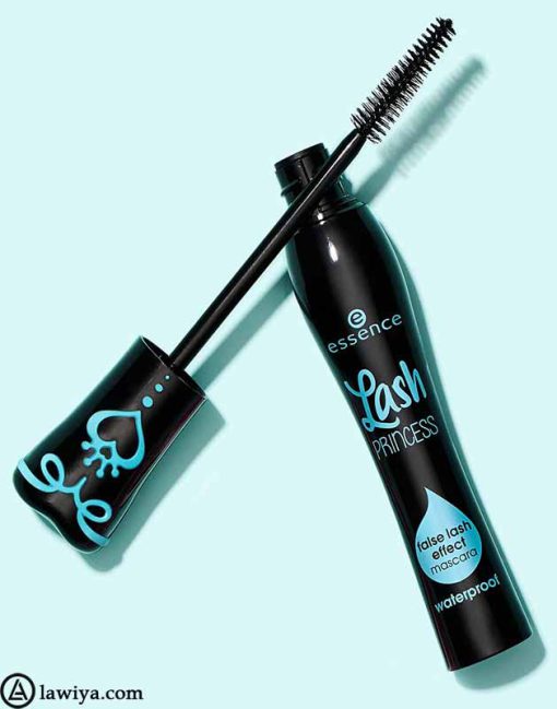 ریمل ضدآب حجم دهنده لش پرینسس اسنس مدل فالس لش افکت اصل آلمان - essence lash princess false lash effect waterproof mascara