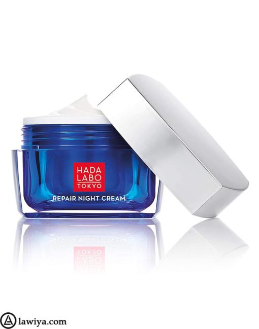 کرم ضد چروک و مرطوب کننده هادا لابو توکیو اصل آمریکا 50 میل - hada labo tokyo special repair treatment night cream 50ml