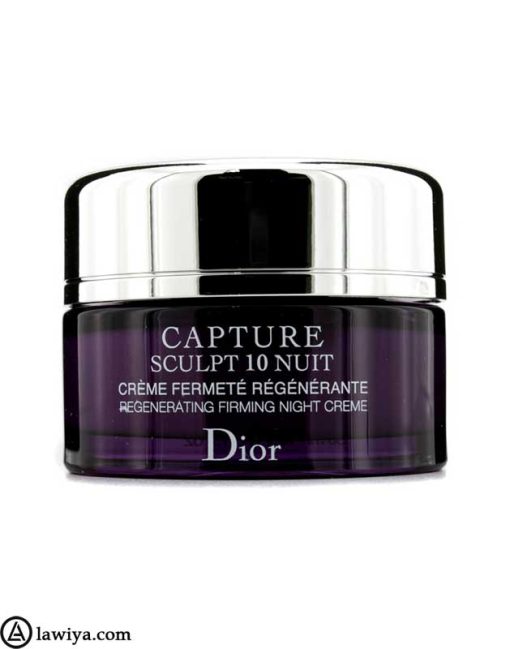 کرم شب لیفتینگ و بازسازی کننده دیور اصل فرانسه 50 میل - Dior Capture Sculpt 10 Nuit regenerating firming night cream 50ml