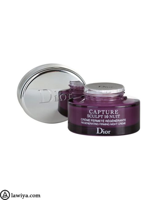 کرم شب لیفتینگ و بازسازی کننده دیور اصل فرانسه 50 میل - Dior Capture Sculpt 10 Nuit regenerating firming night cream 50ml