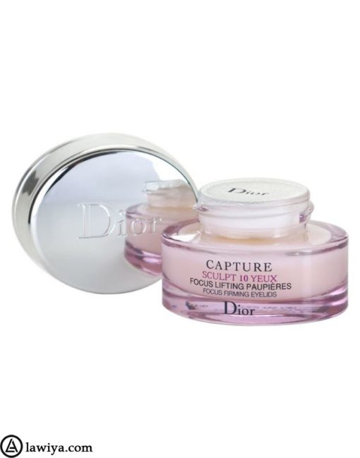 کرم دور چشم لیفتینگ دیور اصل فرانسه 15 میل - Dior Capture Sculpt 10 Yeux Focus Lifting Paupiéres 15 ml