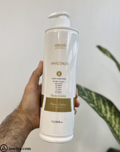 ماسک مو آمازون لیس مدل N.4 اصل آمریکا 1000میل - Hair Mask Unico Amazonliss 1000 ml