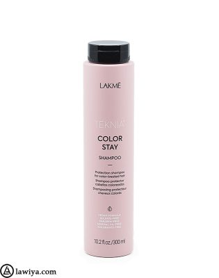 شامپو موی رنگ شده لاکمه اصل اسپانیا 300 میل - LAKME TEKNIA COLOR STAY SHAMPOO 300 ML