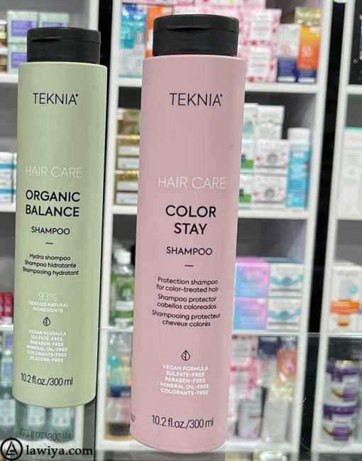 شامپو موی رنگ شده لاکمه اصل اسپانیا 300 میل - LAKME TEKNIA COLOR STAY SHAMPOO 300 ML