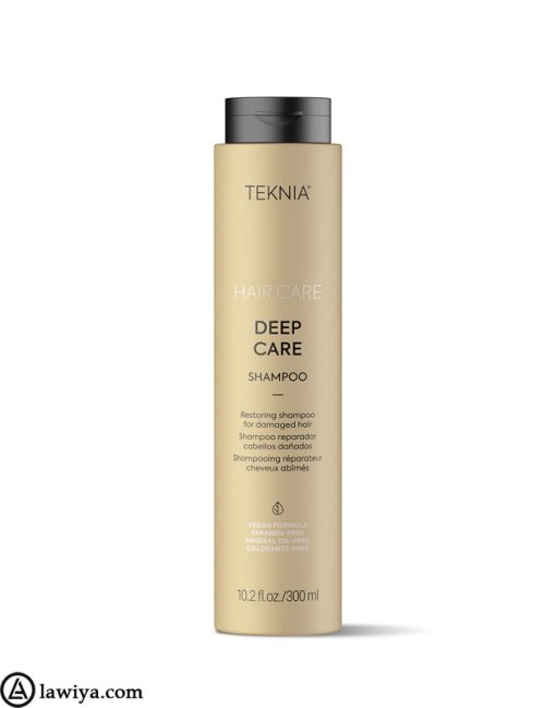 شامپو تقویت مو لاکمه مراقبت عمیق مو اصل اسپانیا - LAKME Teknia Deep Care Shampoo 300 ml