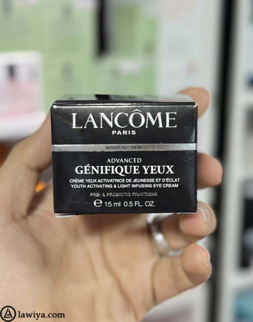 کرم دور چشم لانکوم مدل ژنفیک اصل فرانسه 15 میل - Lancome Advanced Genifique Yeux Youth Activating Eye Cream