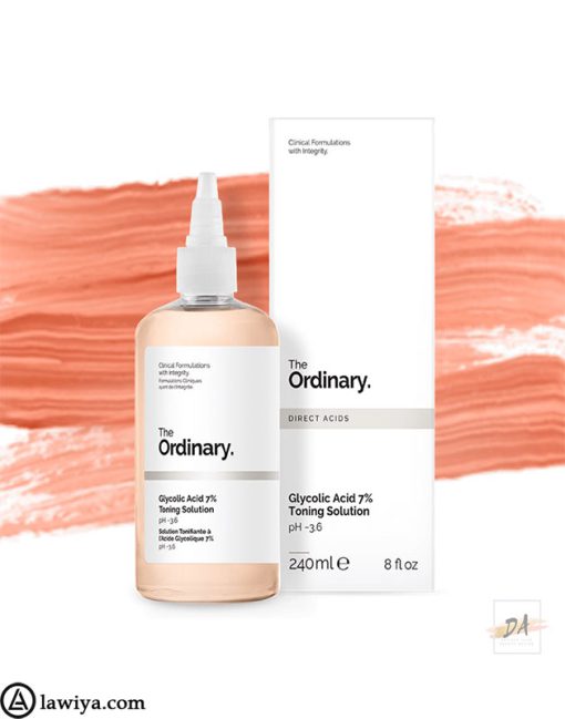 تونر لایه بردار و روشن کننده گلیکولیک اسید اوردینری اصل کانادا The Ordinary Glycolic Acid 7% Toning Solution 240ml4