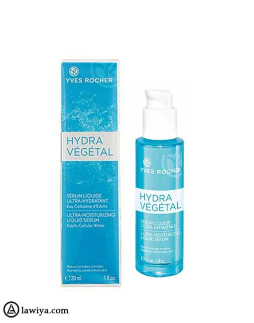 سرم مرطوب کننده هیدرا وژتال ایوروشه اصل فرانسه | Yves Rocher Hydra Vegetal Ultra-Moisturizing Liquid Serum