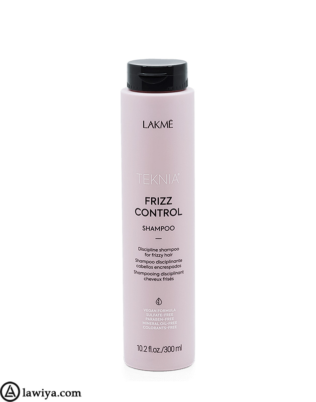 شامپو ضد وز لاکمه اصل اسپانیا 300 میل - lakme teknia hair care frizz control shampoo 300ml