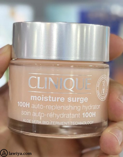 کرم آبرسان مویسچر 100 ساعته کلینیک اصل آمریکا - clinique moisture surge 100h auto-replenishing hydrator