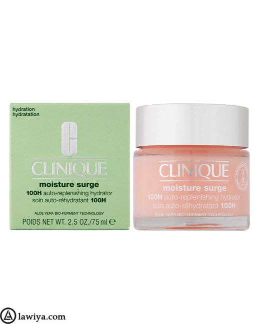 کرم آبرسان مویسچر 100 ساعته کلینیک اصل آمریکا - clinique moisture surge 100h auto-replenishing hydrator