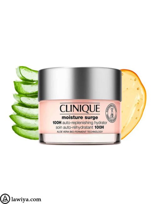 کرم آبرسان مویسچر 100 ساعته کلینیک اصل آمریکا - clinique moisture surge 100h auto-replenishing hydrator