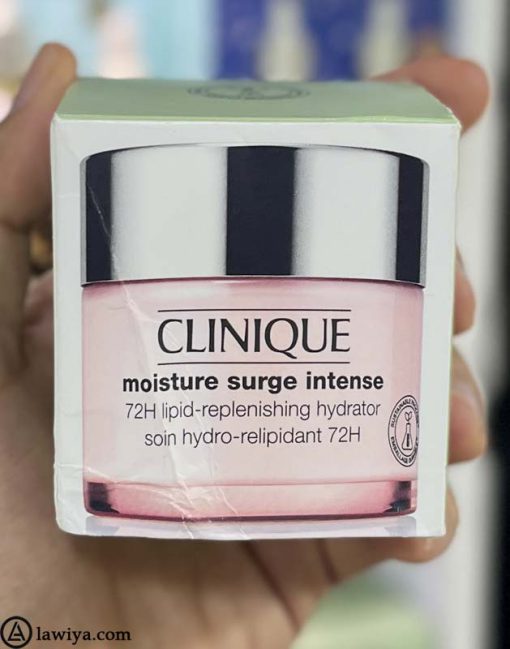 کرم آبرسان 72ساعته کلینیک اصل آمریکا 50 میل - clinique moisture surge intense 72h lipidreplenishing hydrator 50ml