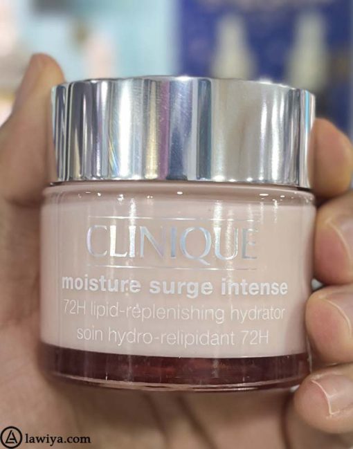 کرم آبرسان 72ساعته کلینیک اصل آمریکا 50 میل - clinique moisture surge intense 72h lipidreplenishing hydrator 50ml