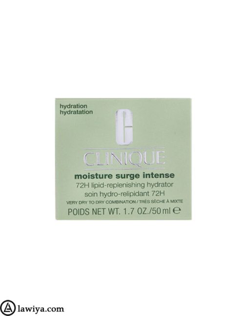 کرم آبرسان 72ساعته کلینیک اصل آمریکا 50 میل - clinique moisture surge intense 72h lipidreplenishing hydrator 50ml