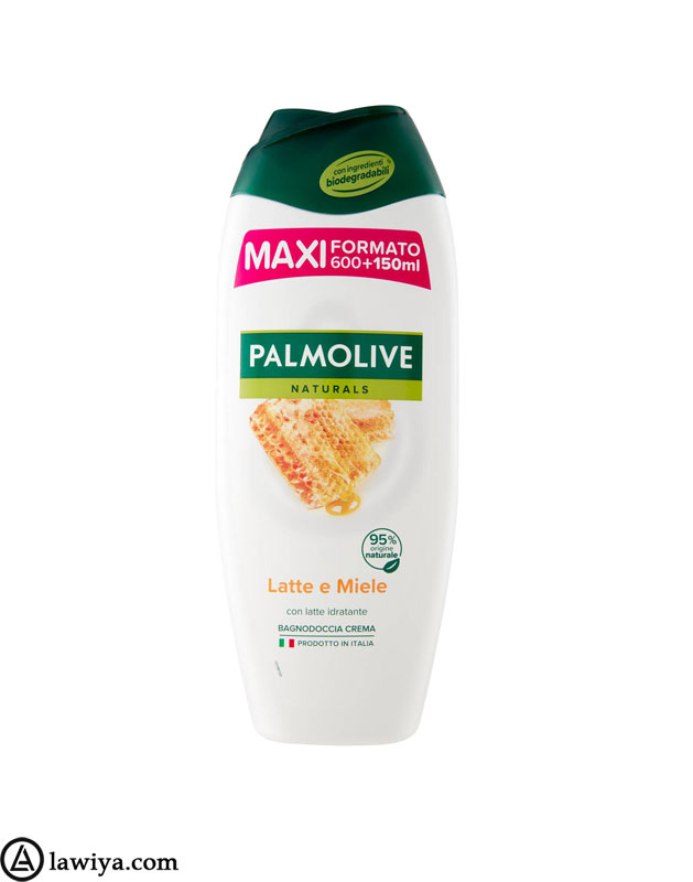 شامپو بدن شیر و عسل پالمولیو اصل ایتالیا| Palmolive latte e miele