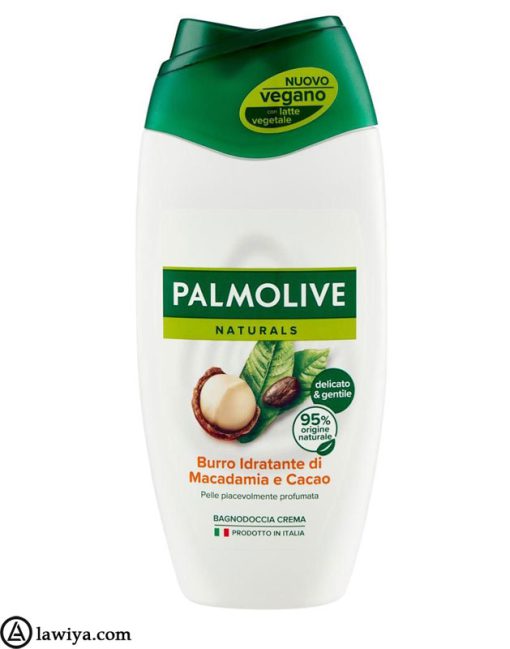 شامپو بدن ماکادمیا و کاکائو پالمولیو اصل ایتالیا | palmolive macadamia e cacao