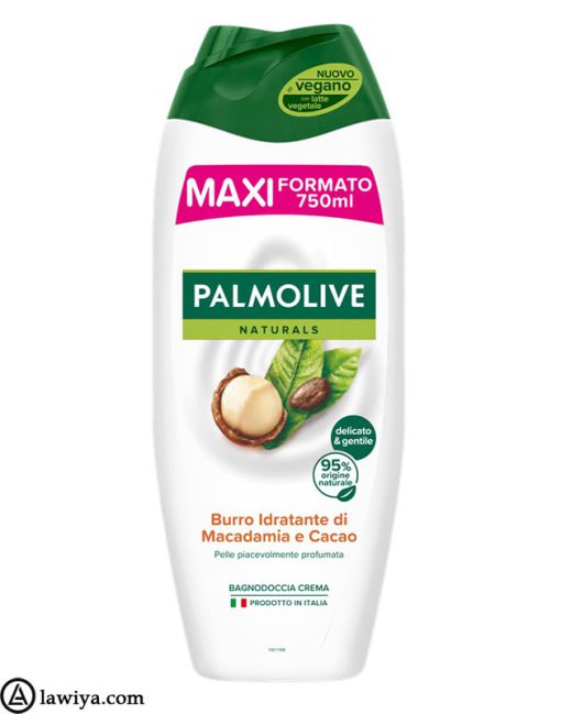 شامپو بدن ماکادمیا و کاکائو پالمولیو اصل ایتالیا | palmolive macadamia e cacao