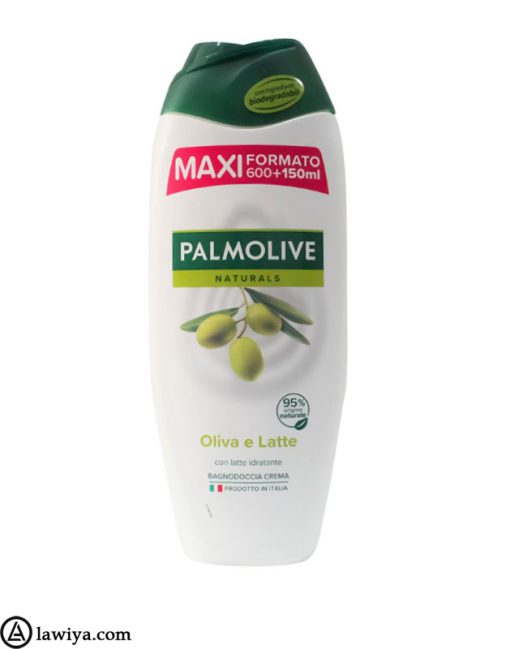 شامپو بدن شیر و عصاره زیتون پالمولیو اصل ایتالیا | palmolive olive e latte