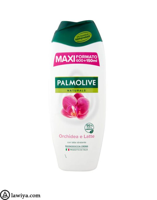 شامپو بدن عصاره ارکیده و شیر پالمولیو اصل ایتالیا | palmolive orchidea e latte