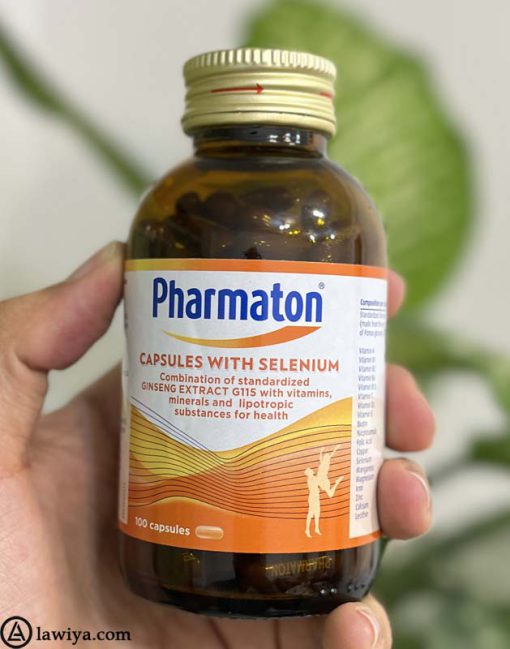 مکمل فارماتون سلنیوم 100 عددی اصل سوئیس - PHARMATON With Selenium Capsules 100s