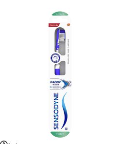 مسواک سنسوداین Rapid Action مدل متوسط اصل انگلیس - Sensodyne Rapid Action Toothbrush Medium