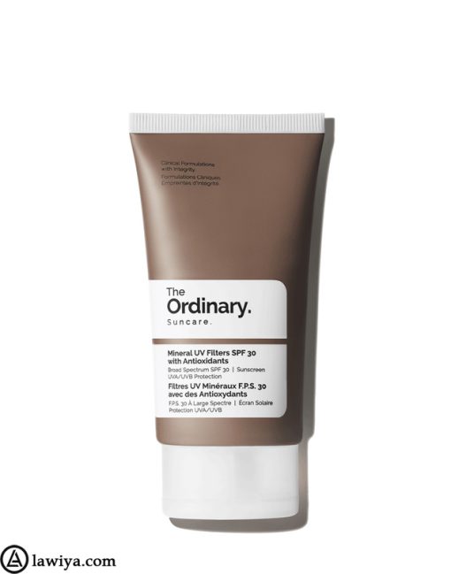 کرم ضد آفتاب اوردینری مینرال spf 30 حاوی آنتی اکسیدان اصل کانادا - The Ordinary Suncare Mineral UV Filters SPF 30 with Antioxidants 50ml