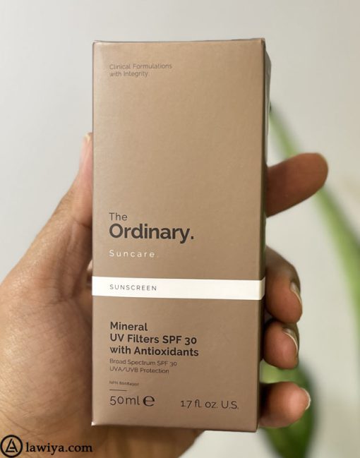 کرم ضد آفتاب اوردینری مینرال spf 30 حاوی آنتی اکسیدان اصل کانادا - The Ordinary Suncare Mineral UV Filters SPF 30 with Antioxidants 50ml