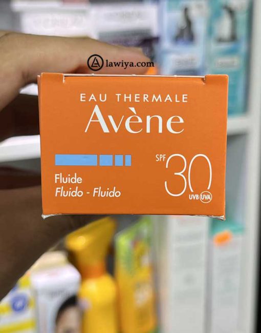 کرم ضدآفتاب فلوئید 30 spf اون برای پوست خشک اصل فرانسه| eau thermale avene spf30 fluid dry touch