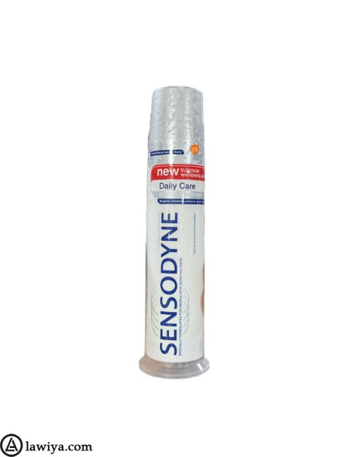 خمیر دندان سفید کننده ملایم سنسوداین اصل انگلیس | sensodyne daily care gentle whitening