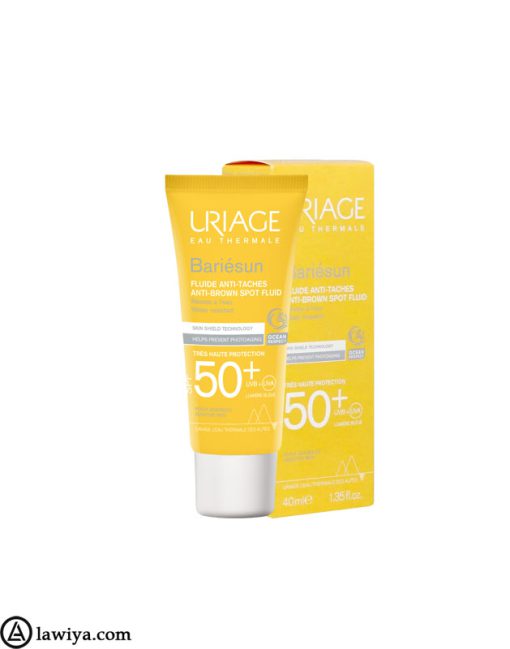 کرم ضد آفتاب و ضدلک اوریاژ 50+ اصل فرانسه | uriage bariesun fluide anti-taches spf50+