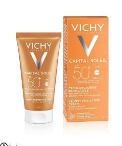 کرم ضد آفتاب و ضد چروک کپیتال سولیل ویشی 50+ اصل فرانسه | vichy capital soleil spf +50