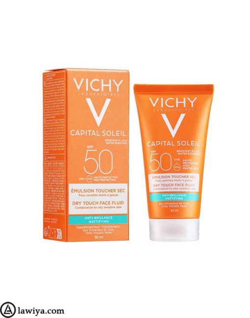 کرم ضد آفتاب و ضد چروک کپیتال سولیل ویشی 50 اصل فرانسه | vichy capital soleil spf 50