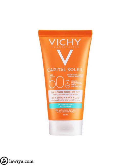 کرم ضد آفتاب و ضد چروک کپیتال سولیل ویشی 50 اصل فرانسه | vichy capital soleil spf 50