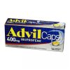 قرص مسکن ادویل ۴۰۰ میلی گرم ۱۴ عددی اصل فرانسه - Advil Caps 400 mg ibuprofène 14 capsules