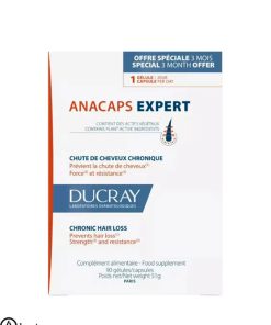 کپسول آناکپس اکسپرت دوکری 90 عددی اصل فرانسه - Ducray Anacaps Expert Chronic Hair Loss 90 capsules